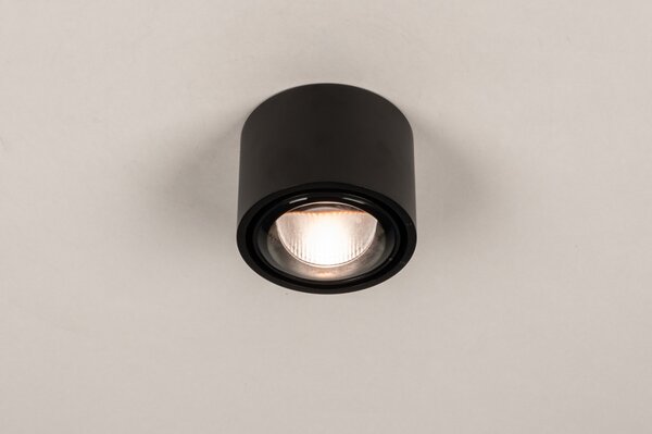 Stropní koupelnové LED svítidlo Focus Black IP54 (LMD)