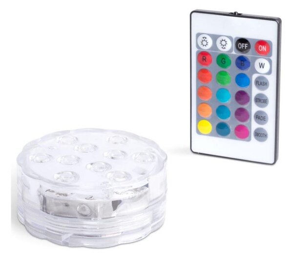 LED Stmívatelné osvětlení do bazénu LED/3xAAA IP68 + dálkové ovládání
