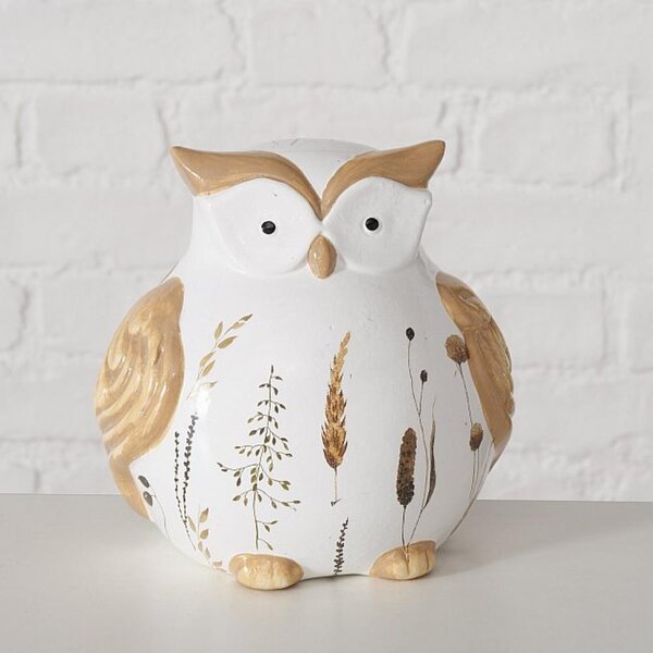 Boltze Home Collections Keramická dekorativní sova Jelena A