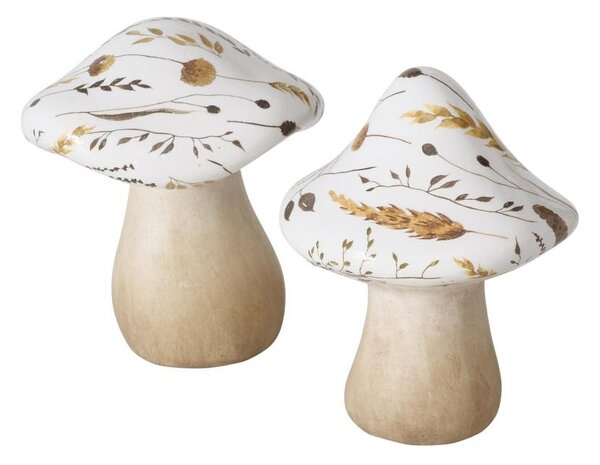 Boltze Home Collections Keramická dekorativní houba Jelena