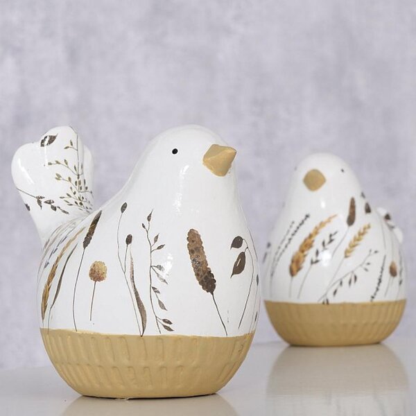 Boltze Home Collections Keramický dekorativní ptáček Jelena A