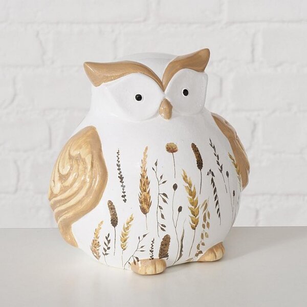 Boltze Home Collections Keramická dekorativní sova Jelena