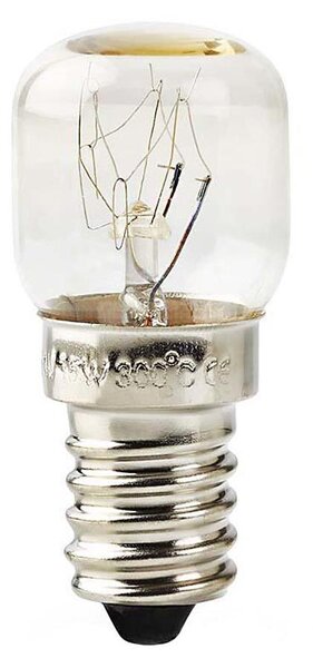 Nedis OVBUE1415W1 - Žárovka do trouby T22 E14/15W/230V 3000K
