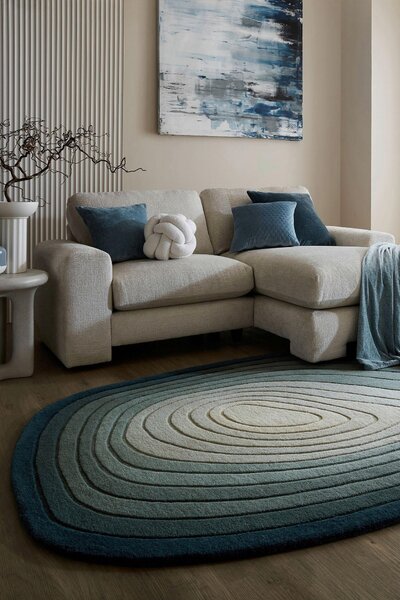 VLNĚNÝ KOBEREC, 160/230 cm modrá Flair Rugs - Online Only koberce & rohožky, Online Only