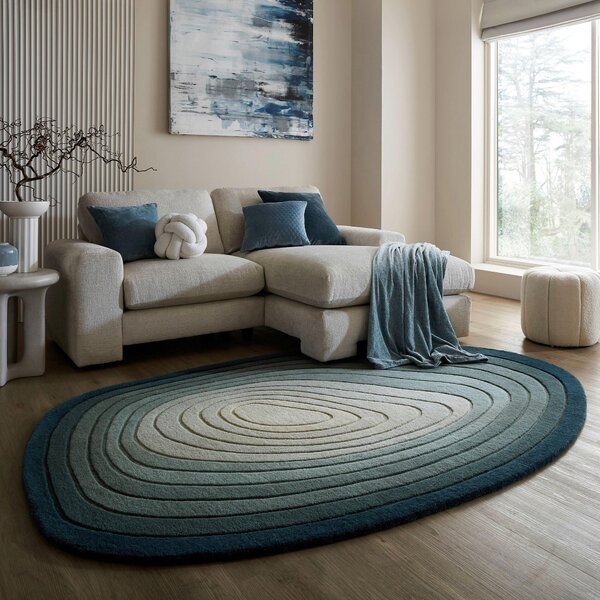 VLNĚNÝ KOBEREC, 160/230 cm modrá Flair Rugs - Online Only koberce & rohožky, Online Only