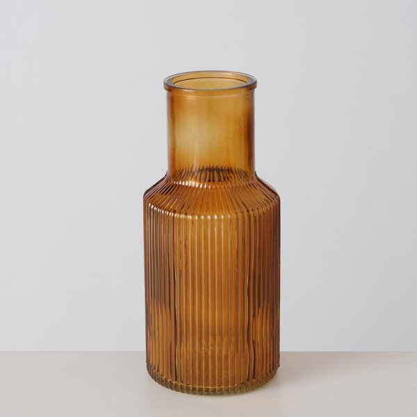 Boltze Home Collections Skleněná váza Misam světle oranžová