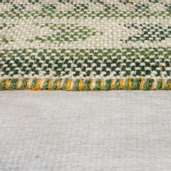 TKANÝ KOBEREC, 120/170 cm zelená Flair Rugs - Online Only koberce & rohožky, Online Only