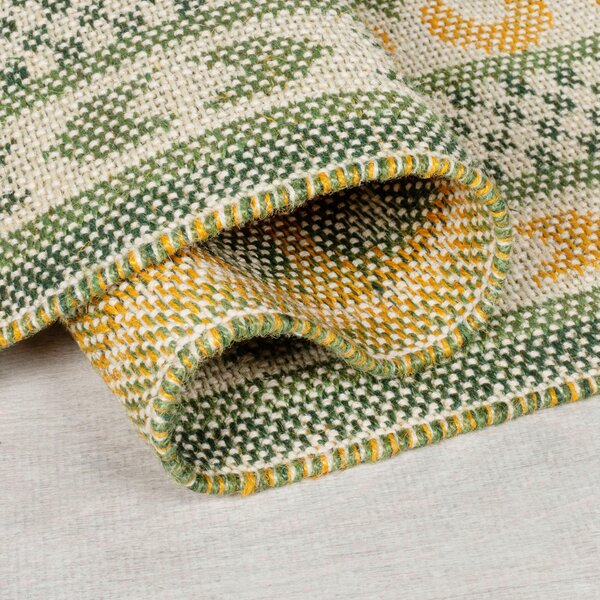 TKANÝ KOBEREC, 120/170 cm zelená Flair Rugs - Online Only koberce & rohožky, Online Only