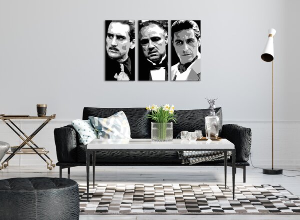 Tištěný obraz POP Art KMOTR 3 díly god123 - 60x40 cm