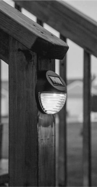 LED Solární nástěnné svítidlo LED/1,2V 600 mAh IP44