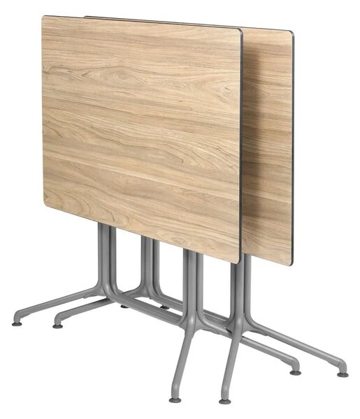 Profi venkovní stůl HORIZON - deska Bílá Mramor Kruh průměr 69 cm
