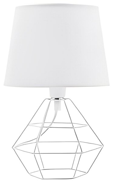 Náhradní stínidlo ke stolní lampě DIAMOND E27 17x20 cm bílá