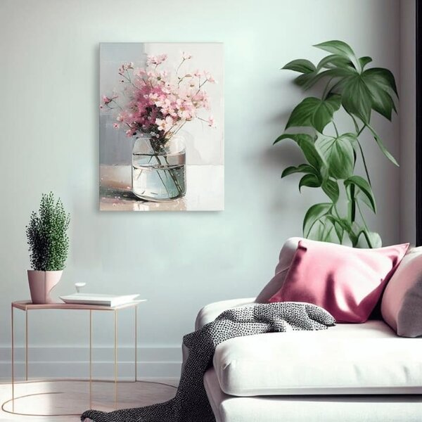 Designový obraz na plátně Jemná elegance - 30x40 cm