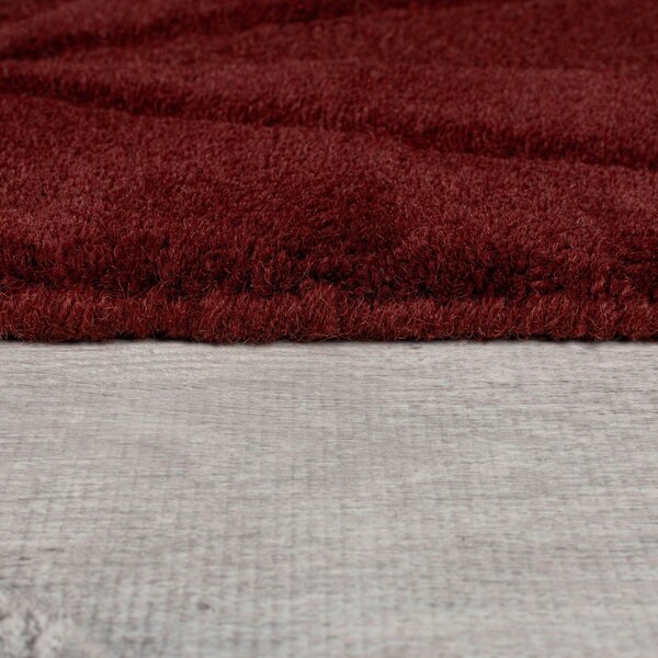 VLNĚNÝ KOBEREC, 160 cm červená Flair Rugs - Online Only koberce & rohožky, Online Only