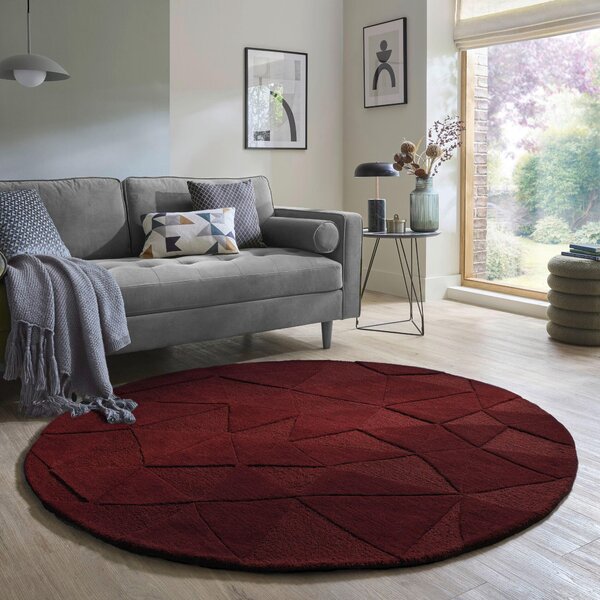 VLNĚNÝ KOBEREC, 160 cm červená Flair Rugs - Online Only koberce & rohožky, Online Only