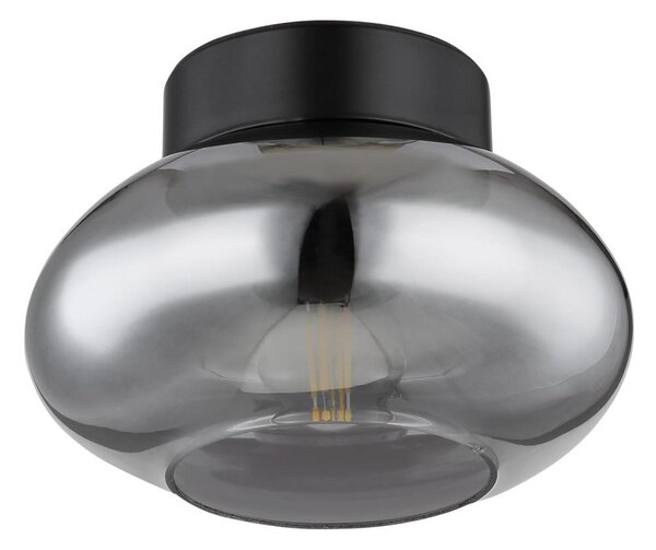 Globo 15572D - Stropní svítidlo SHAUN 1xE27ILLU/40W/230V černá