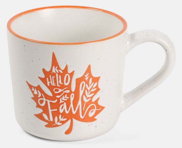 Sinsay - Hrnek s podzimním potiskem - oranžová