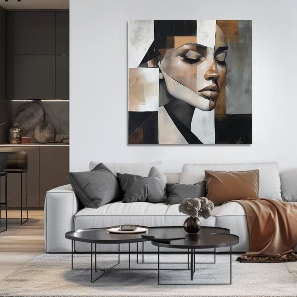Elegantní obraz ženy Magická dokonalost - 60x60 cm