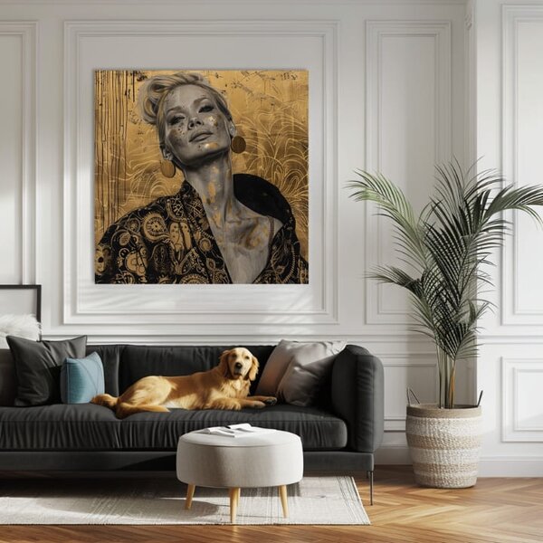 Elegantní obraz ženy Sebevědomí - 60x60 cm