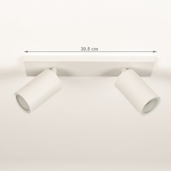Stropní bodové svítidlo do koupelny Master Spot White II IP44 (LMD)
