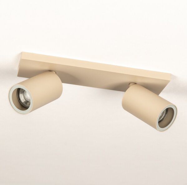 Stropní bodové svítidlo do koupelny Master Spot Taupe II IP44 (LMD)