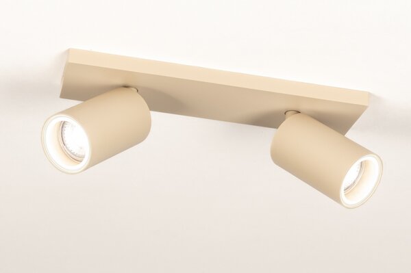 Stropní bodové svítidlo do koupelny Master Spot Taupe II IP44 (LMD)