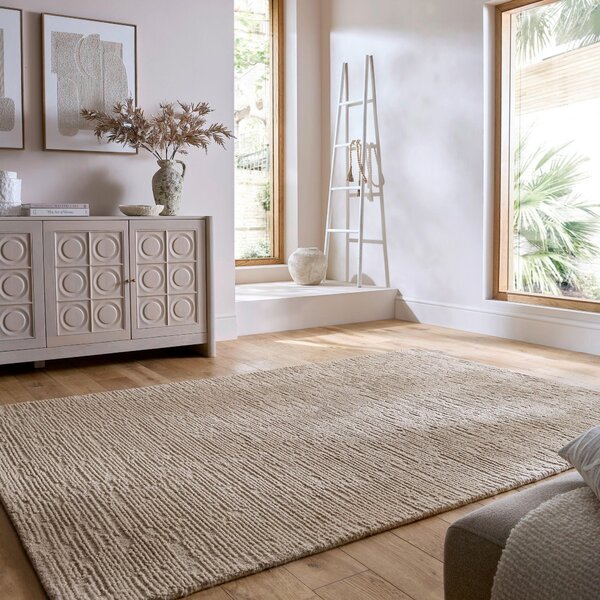 VLNĚNÝ KOBEREC, 120/170 cm přírodní barvy Flair Rugs - Online Only koberce & rohožky, Online Only