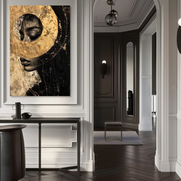 Elegantní obraz ženy Skrytá tajemství - 40x60 cm