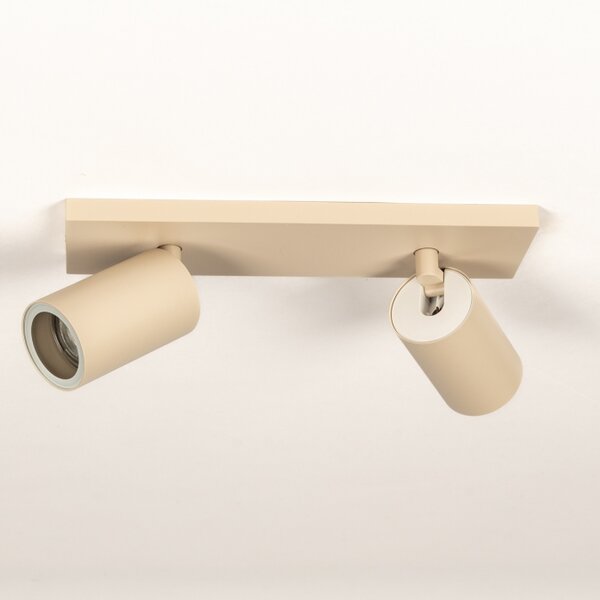 Stropní bodové svítidlo do koupelny Master Spot Taupe II IP44 (LMD)
