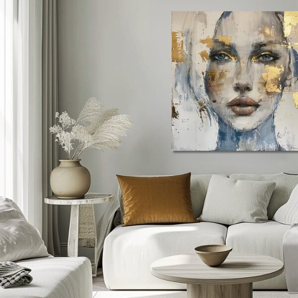 Elegantní obraz ženy Pronikavý pohled - 60x60