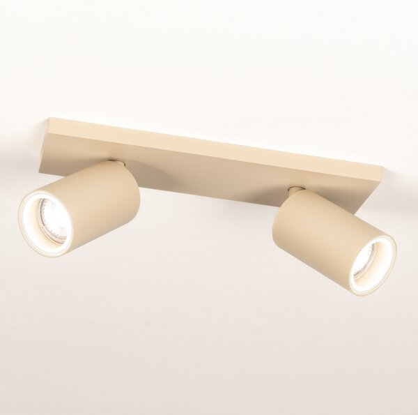Stropní bodové svítidlo do koupelny Master Spot Taupe II IP44 (LMD)