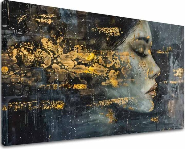 Elegantní obraz ženy Tajemný cizinec - 40x60 cm