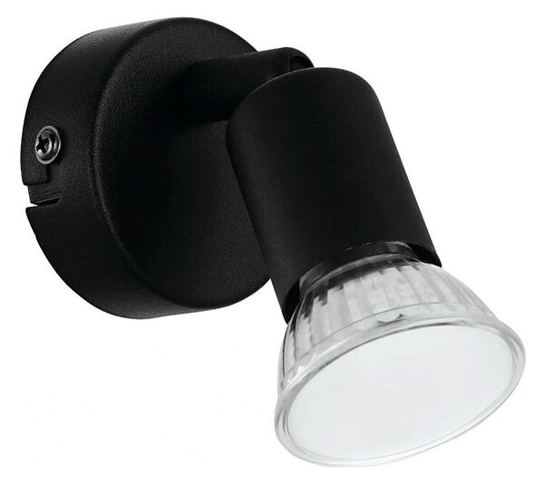 Eglo 780457 - LED Nástěnné bodové svítidlo ESCALERA 1xGU10/2,8W/230V 3000K černá