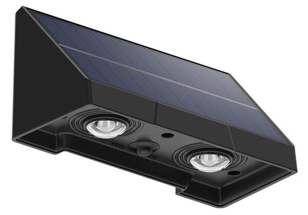 Prezent 65281 - LED Solární nástěnné svítidlo MUSE LED/3,7V IP44 1200 mAh