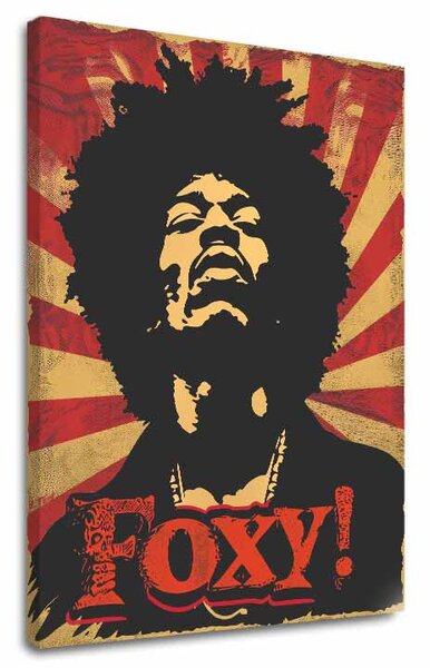 Jimi Hendrix Obraz na plátně - Legend of Sound - 60x90 cm