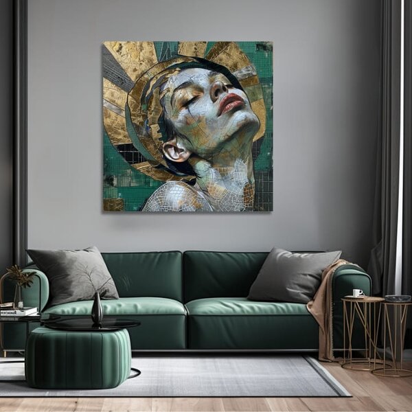 Elegantní obraz ženy Vznešená krása - 60x60 cm
