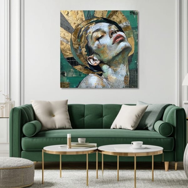 Elegantní obraz ženy Vznešená krása - 60x60 cm