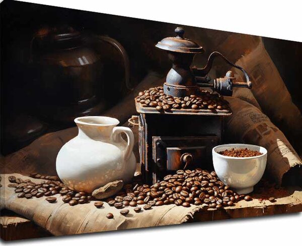 Kávové obrazy do kuchyně neodolatelný zážitek - 40x60 cm