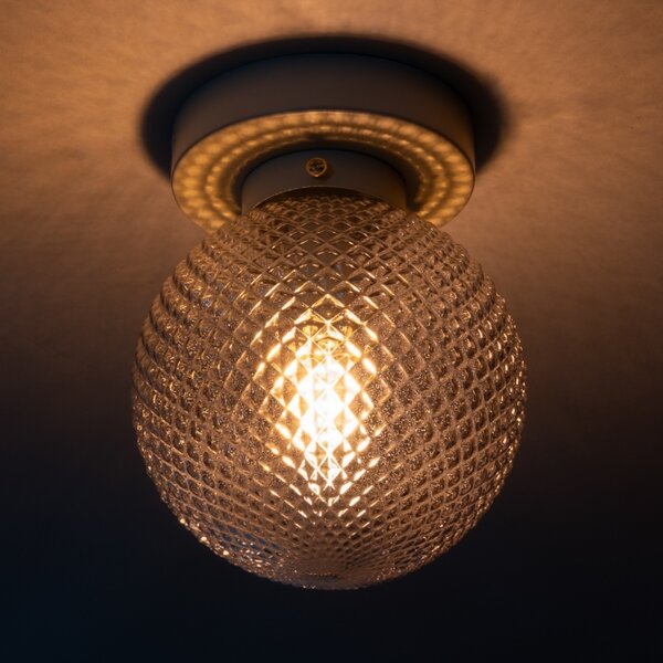 Stropní svítidlo Gubbi Art Deco Taupe (LMD)