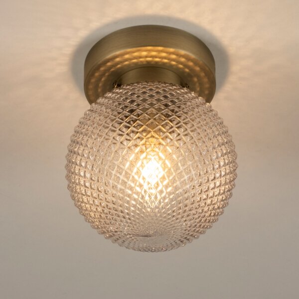 Stropní svítidlo Gubbi Art Deco Gold (LMD)