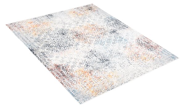 Makro Abra Moderní kusový koberec DAKOTA YE80A abstraktní krémový Rozměr: 77x148 cm