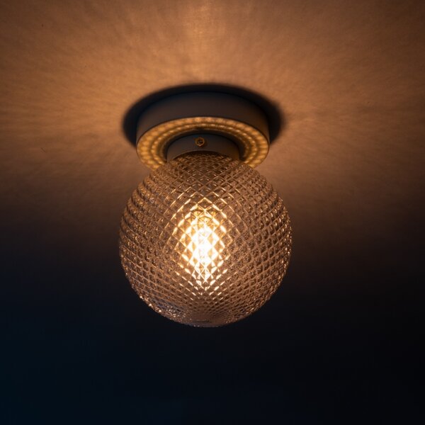 Stropní svítidlo Gubbi Art Deco Taupe (LMD)
