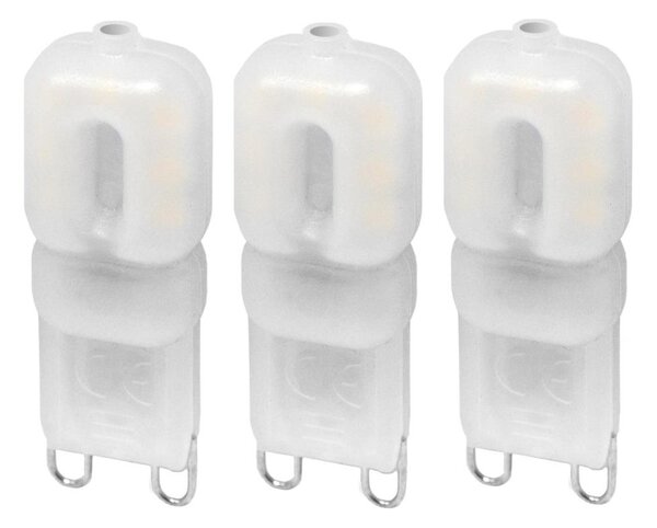 SADA 3x LED Žárovka ECOLINE G9/2,5W/230V 3000K - Brilagi