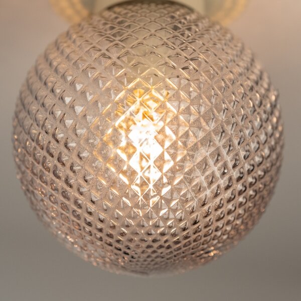 Stropní svítidlo Gubbi Art Deco Taupe (LMD)