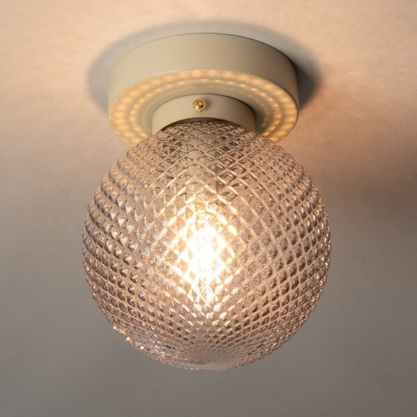 Stropní svítidlo Gubbi Art Deco Taupe (LMD)