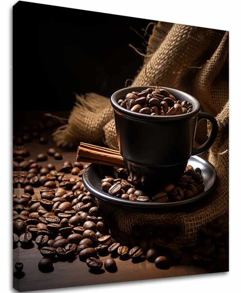 Kávové obrazy do kuchyně Coffee Fantasy - 50x50 cm