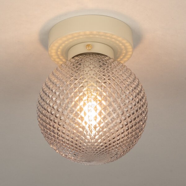 Stropní svítidlo Gubbi Art Deco Taupe (LMD)