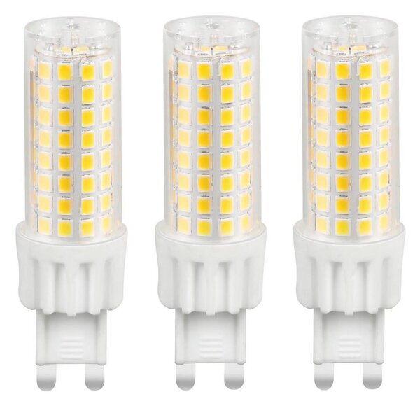 SADA 3x LED Žárovka ECOLINE G9/7W/230V 3000K - Brilagi