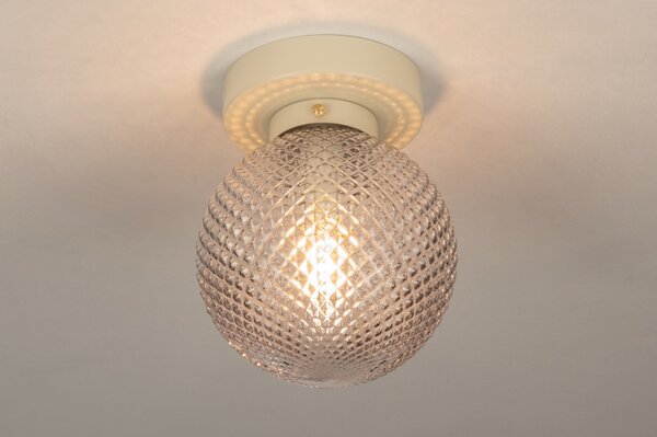 Stropní svítidlo Gubbi Art Deco Taupe (LMD)