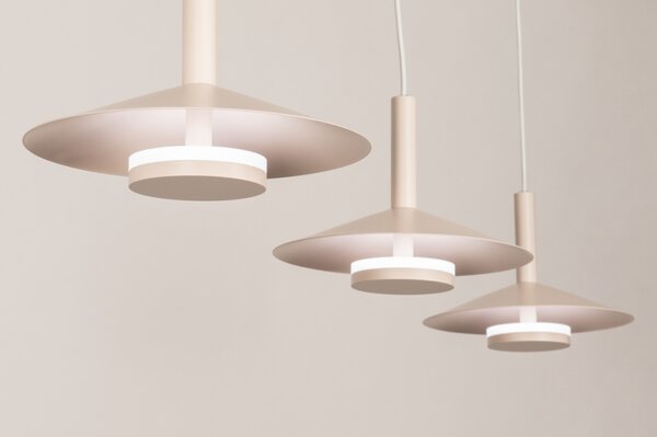 Závěsné LED svítidlo Simeon Taupe Linea (LMD)